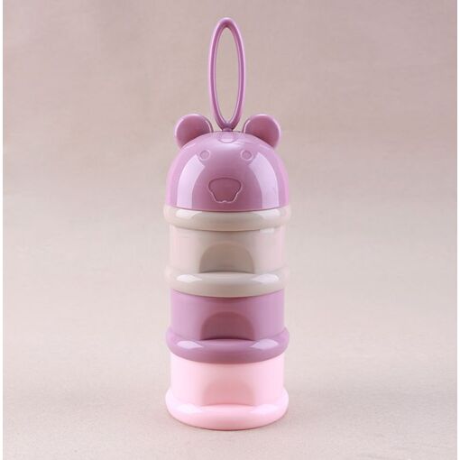 Lot Boîtier Princesse Et Bouteille Tupperware 310 Ml - Violet - Neuf Sans BPA