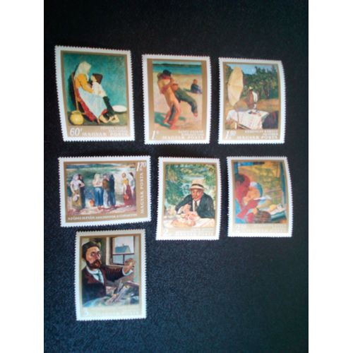 Timbre Hongrie Yt 1931 A 1937 Séries: Tableaux 1967 ( 30804 )