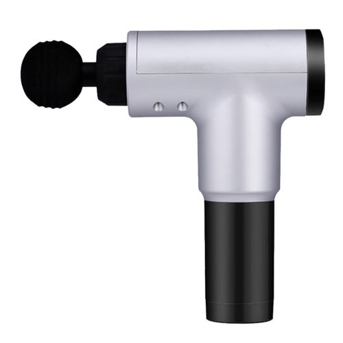 6 Vitesses Pistolet De Massage Rechargeable Poche Profonde Masseur De Tissus Argent