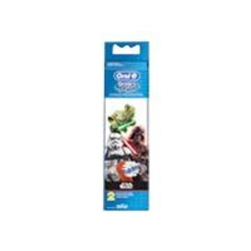 Oral-B Stages Power Star Wars - Tête de brosse de rechange - pour brosse à dent (pack de 2)