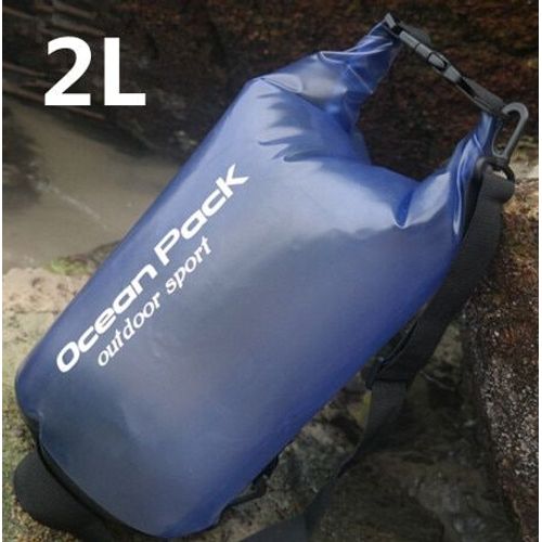Melife Sac Étanche Pour Voyage | Sac D'extérieur Léger Et Durable, Sac De Plongée Flottant, En Pvc, - Modèle: 2l Blue - Htbyyba12052