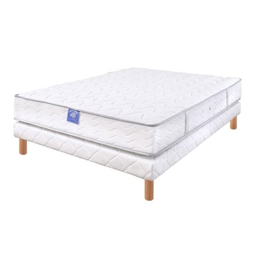 Ensemble Matelas Sardem Belle Literie Forum Visco + Sommier Tapissier 140x190