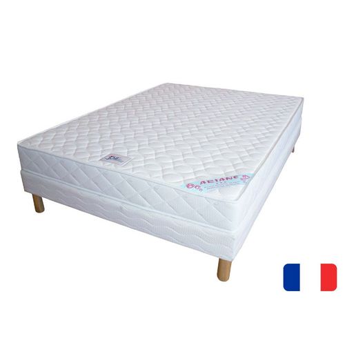 Ensemble Matelas Ariane + Sommier Tapissier 70x190