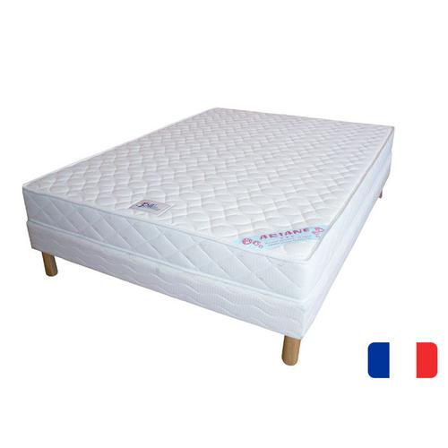 Ensemble Matelas Ariane + Sommier Tapissier 120x190