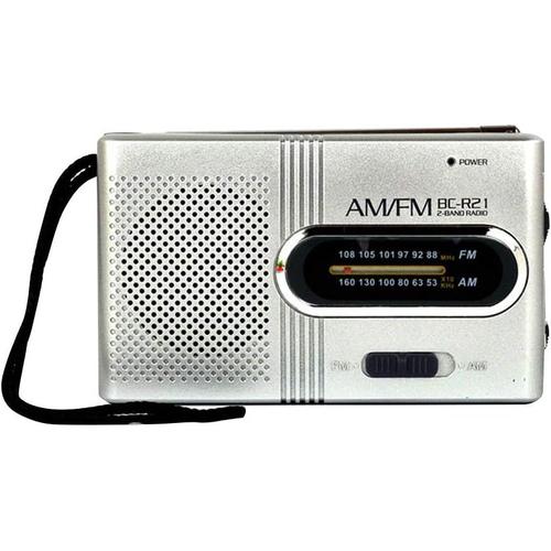 Mini Radio, BC-R21 Universal Portable AM/FM Mini Radio, Bonne Radio de Poche pour la réception avec Un Son Excellent et Clair, Radio de Poche Récepteur Universel