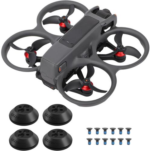 Avata 2 Capuchons De Moteur Pour Dji Avata 2 Drone Accessoires, 4 Pièces/Set Aluminium Moteur Covers Anti-Poussière Housse De Protection Pour Dji Avata 2 Drone-Générique