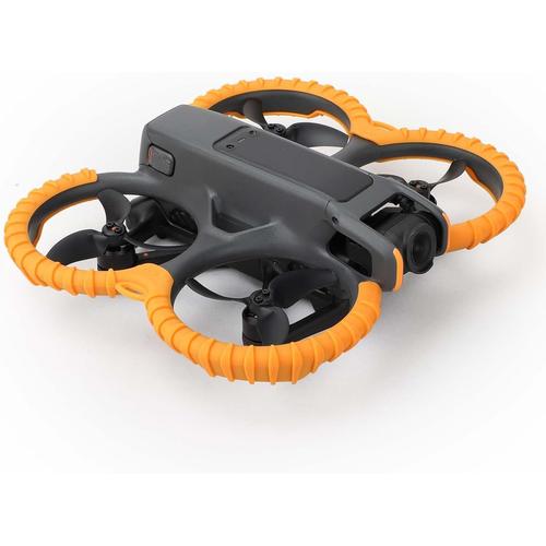 Coque De Protection Anti-Chocs Et Anti-Rayures Pour Hélice Dji Avata 2 (Orange)-Générique