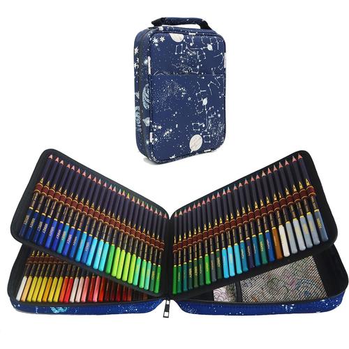 120 Crayon De Couleurs Professionnel Pour Enfants Et Adultes, Mines De Qualité Artiste Douces Et Aux Couleurs Éclatantes, Idéal Pour Les Livres De Coloriage Et Comme Fournitures Scolaires