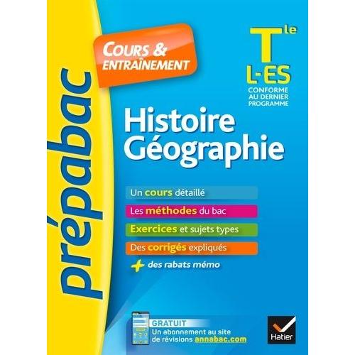 Histoire-Géographie Tle L-Es - Cours & Entraînement