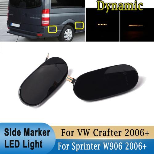 Feux De Position Latéraux Led, Feux De Dégagement De Signal De Garde-Boue Latéral, Pour Mercedes-Benz Sprinter W906 2006 ¿ 2018, Pour Volkswagen Crafter 2e 2f