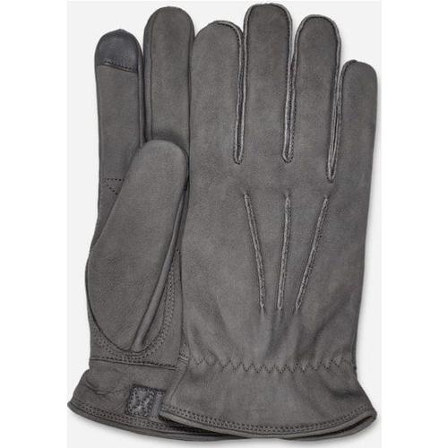 M 3 Point Leather Glove In Grey