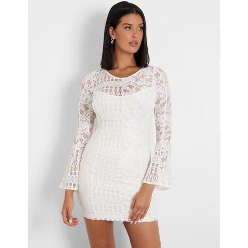 Mini Robe Dentelle - Blanc