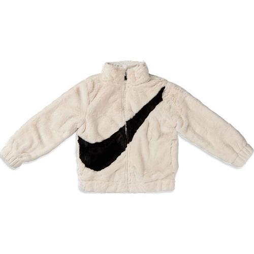 Girls Sportswear Fur Swoosh - Maternelle Manteaux Blousons