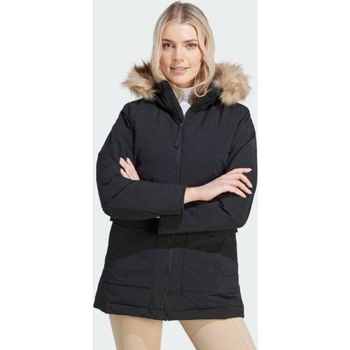 Hooded Fur Parka - Femme Manteaux Blousons