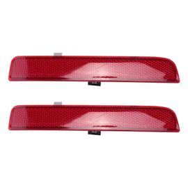 Réflecteurs De Pare-Chocs Arrière Rouges, 1 Paire, Pour Land Rover Range Rover L322 Freelander, Numéro De Pièce: Lr006349 Lr006348