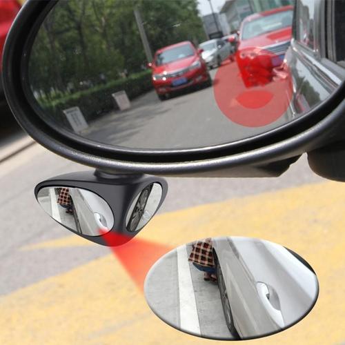 Rétroviseur De Voiture À Double Vue, Réglage À 360 °, Miroir De Zone Aveugle Aux Roues Avant Et Arrière, Grand Parking Assistant Pour La Sécurité Des Bébés