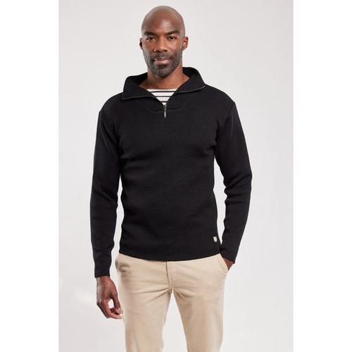 Pull Camionneur "Guisseny" - Laine Homme Noir L