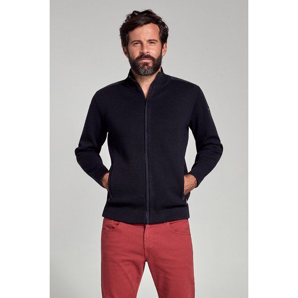 Cardigan - Maille Haute Densité Homme Noir M