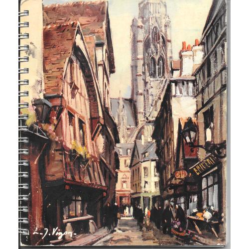 Semainier De France 1968, Calendrier Agenda Format 15x18cm Images Couverture Rouen