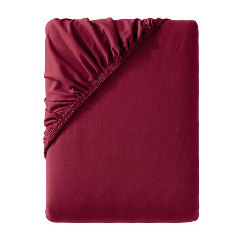 Drap-Housse En Jersey - Bordeaux - Gr. 180-200 X 200 Cm