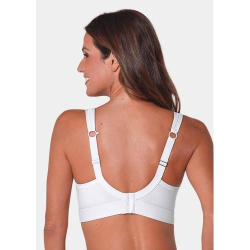 Soutien-Gorge Souple Sans Armatures Avec Large Bande Sous La Poitrine - Blanc - Gr. 95 C