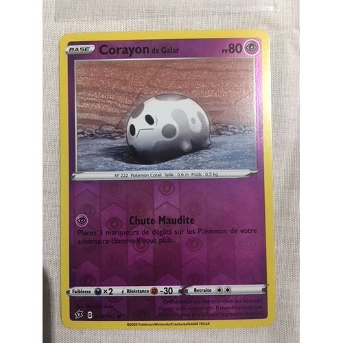 (600) Corayon De Galar 78/192 Pokemon