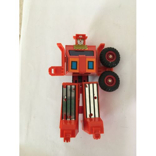 Robot Dynabot Camion Orange Incomplet Et En Loose