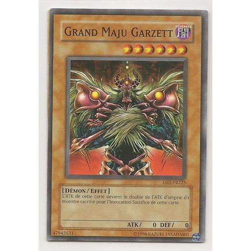 Yu-Gi-Oh! Grand Maju Garzett Dr1-Fr225 Commune Fr