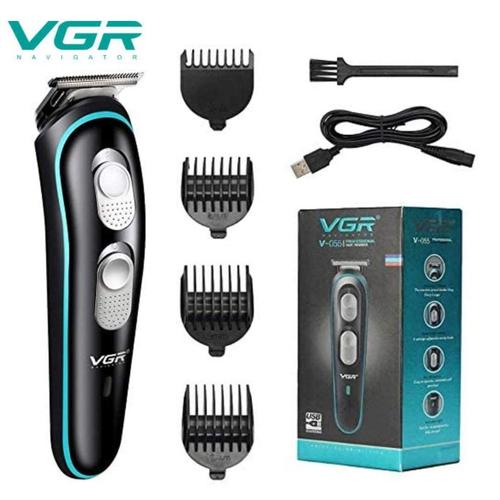 Vgr V055 Électrique Hommes Cheveux Tondeuse Barbe Rasoir Tondeuse Trousse De Toilette Avec Guide Peigne