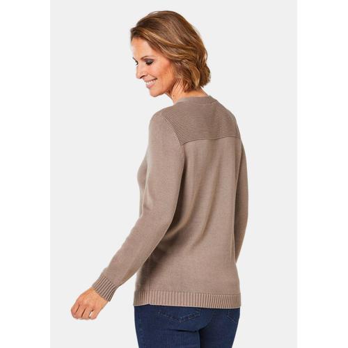 Pull - Taupe - Gr. 20