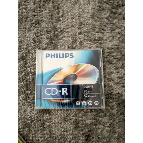 Philips - 10 x CD-R - 700 Mo (80 min) 52x