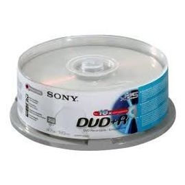 Sony DPR120 - 25 x DVD+R - 4.7 Go 16x - spindle