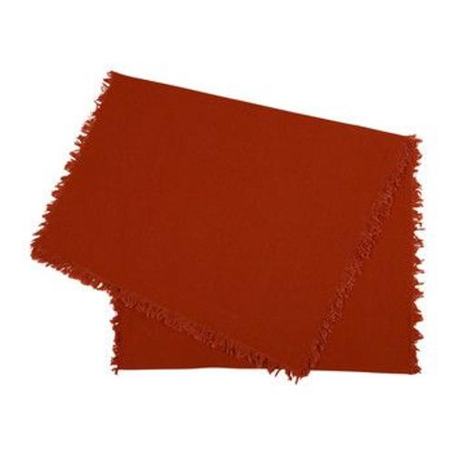 Serviettes De Table Nappes, Sets De Table Côté Table Nalia Marron