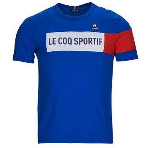 T-Shirt Le Coq Sportif Tri Tee Ss N°1 M Bleu