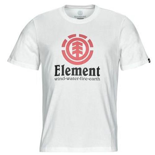 T-Shirt Element Vertical Ss Blanc