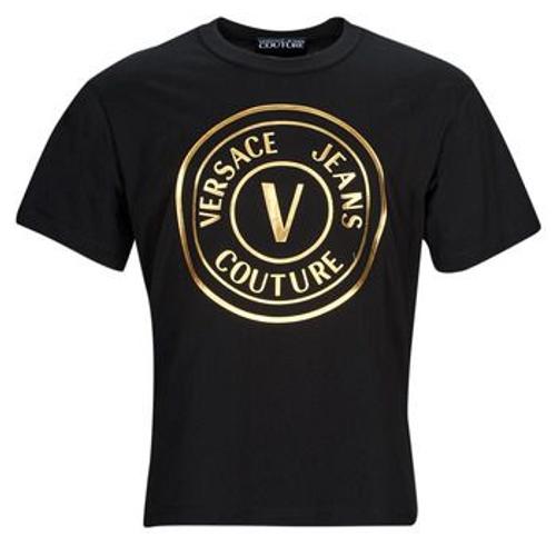 T-Shirt Versace Jeans Couture Gaht05 Noir