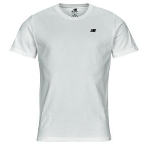 T-Shirt New Balance Small Logo Tee Blanc