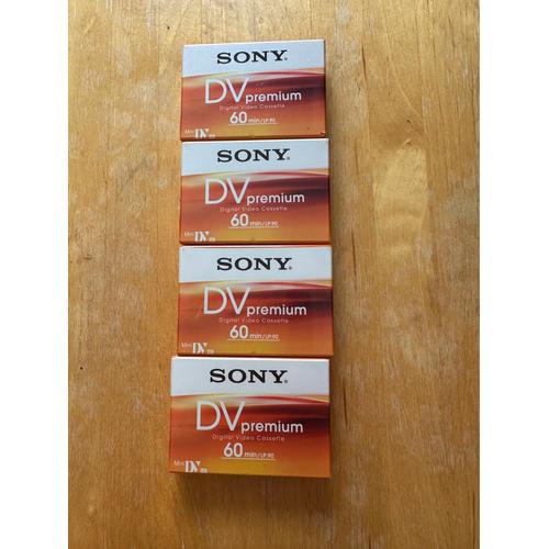 Cassette Sony DV Premium pour caméscope 