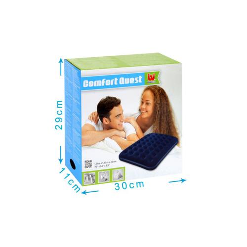 Permanent Mixte Bte/Matelas Double Gonflable Floque