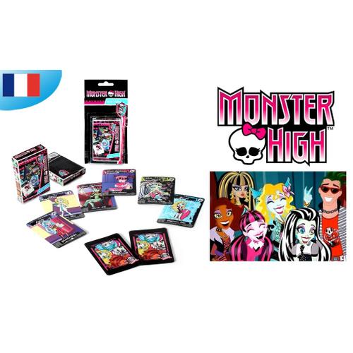 Jeux De Societe Bl Jeu De 7f  Monster High -4+