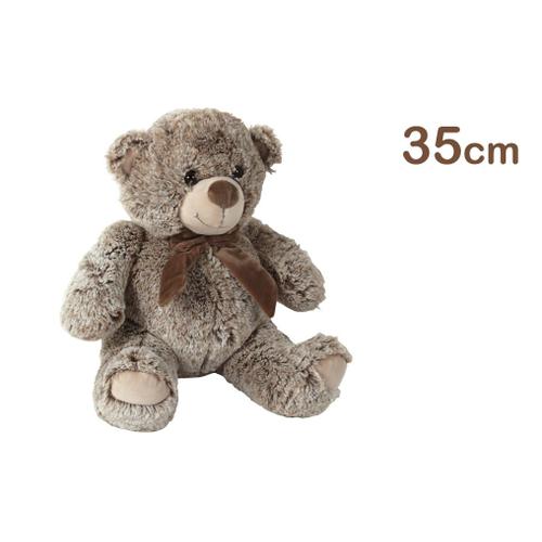 Peluche Peluche Ours Marron 25cm Assis Avec