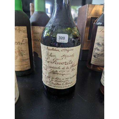 Rhum La Favorite La Flibuste 1980 Médaille D'or Hors D'age, Très Rare