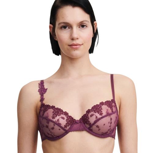 Soutien-Gorge Emboîtant Tulle Brodé Bicolore « White Nights » - Avec Armatures - Passionata - Violet