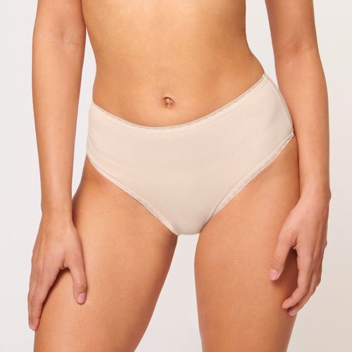 Slip Forme Maxi Coton Stretch Biologique Go - Lot De 2 - Sloggi - Rose