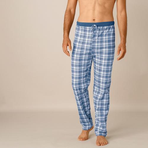 Pantalon Pyjama Bas Droits - Lot De 2 - - Bleu
