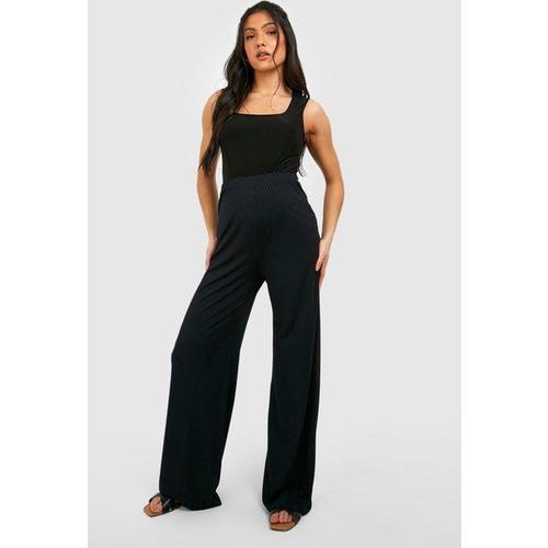 Pantalon De Grossesse Large Côtelé - Noir - 40