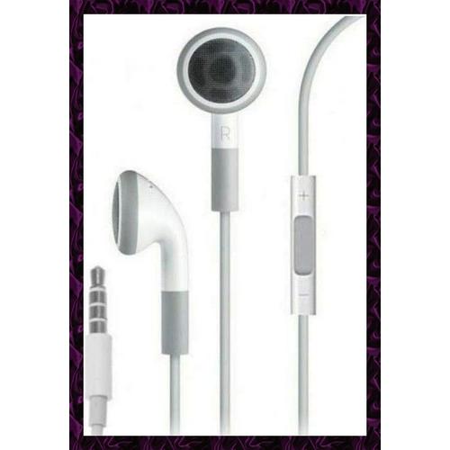 Apple iPod Earphones - Écouteurs - embout auriculaire - filaire - jack 3,5mm - pour iPod (1G, 2G, 3G, 4G, 5G); iPod classic; iPod mini; iPod shuffle (1G, 2G)