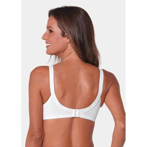 Soutien-Gorge De Maintien Sans Armatures - Blanc - Gr. 95 C