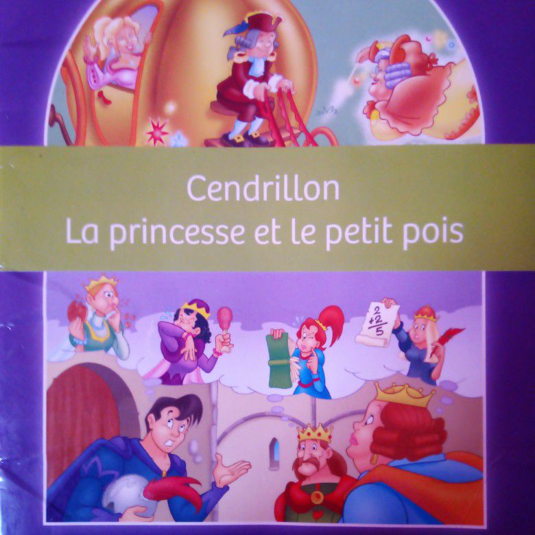 CENDRILLION LA PRINCESSE ET LE PETIT POIS