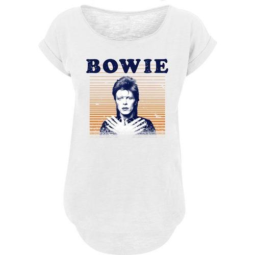 T-Shirt 'david Bowie Orange Stripes'